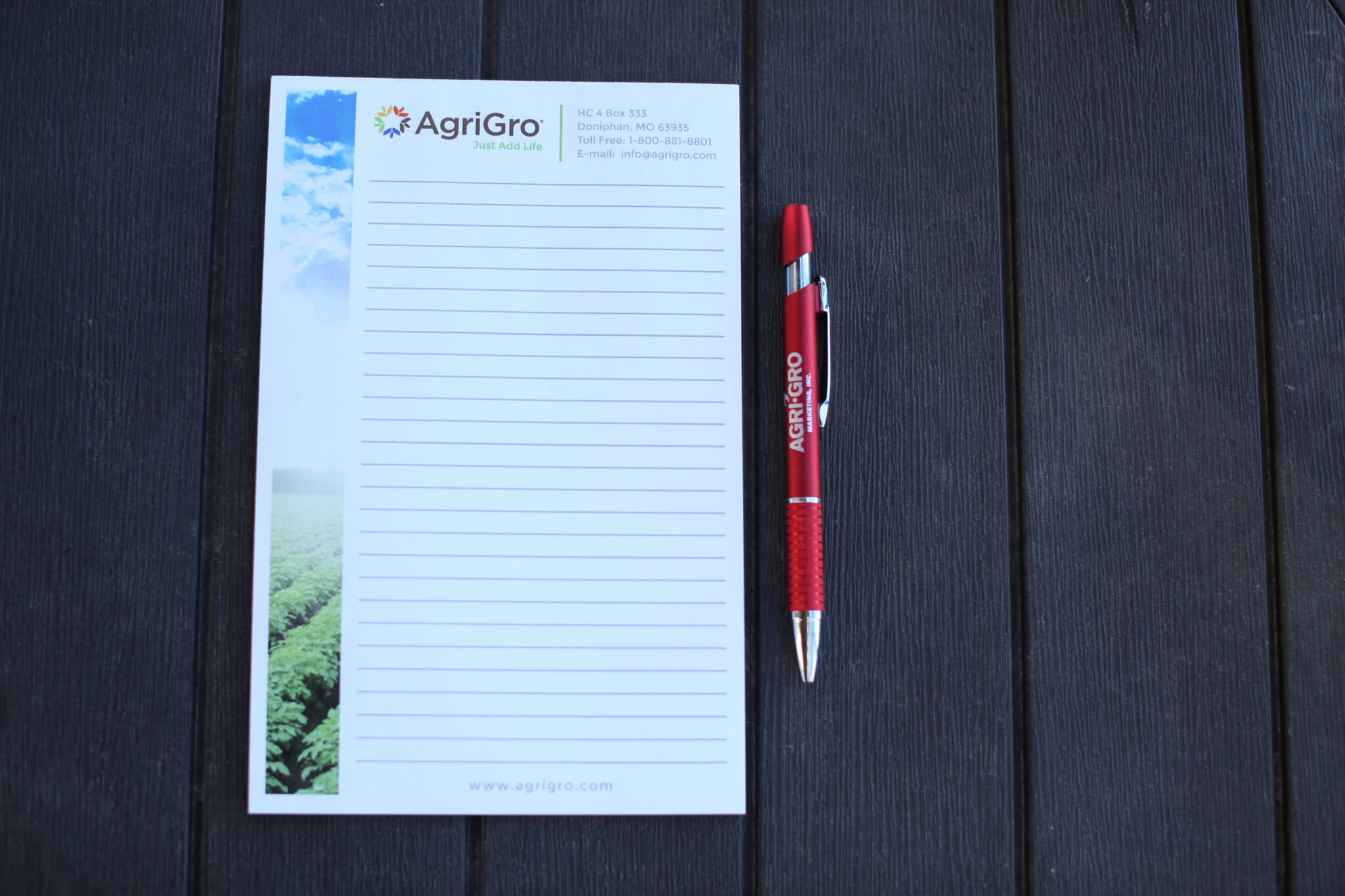 Small Notepad AgriGro Dealer Portal